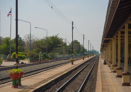 Train station, Sisaket Thailand