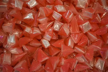 Pink Kalamare Candy, Thailandの写真素材