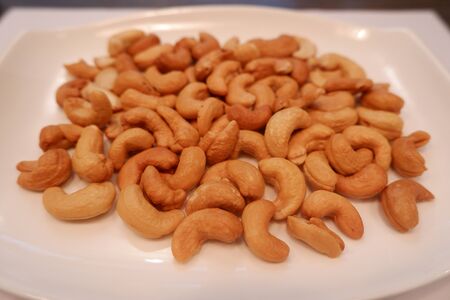 cashew Nuts Snacks Delicious appetizer,chewing,crunchyの写真素材