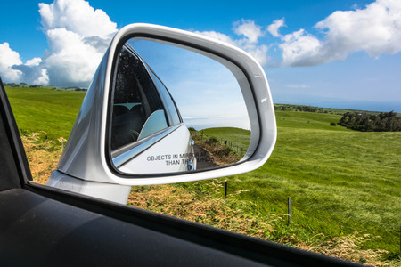 The nature and the reflectionの写真素材