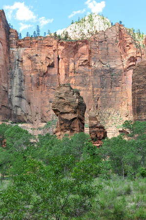 Zion National Park, Utahの写真素材