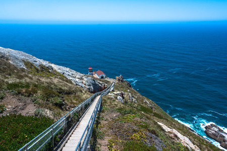 Point Reyes Lighthouse, Californiaのeditorial素材