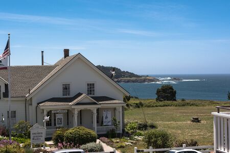 Museum in Mendocino, Californiaのeditorial素材