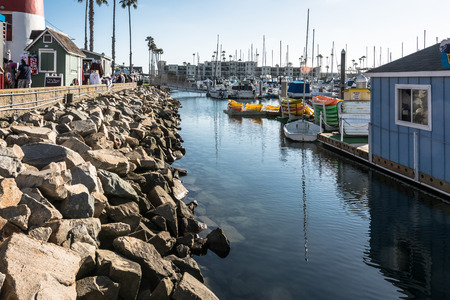 Harbor at Oceanside, Californiaのeditorial素材
