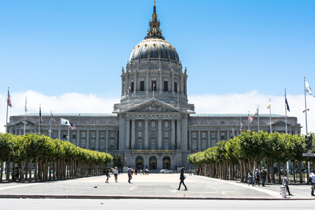 San Francisco City Hall, Californiaのeditorial素材