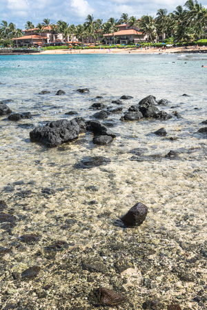 Poipu Beach, Kauai, Hawaiiの写真素材