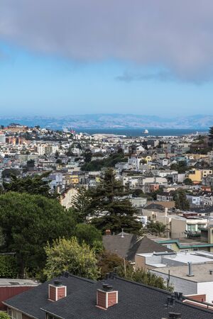 View of San Francisco from above