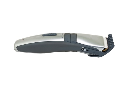 electric hair clipper isolated on a white backgroundの写真素材