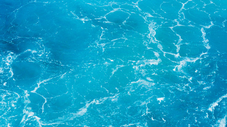 Foam on the sea