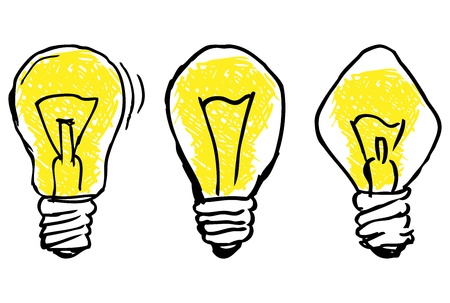 Light bulb. Vectorのイラスト素材