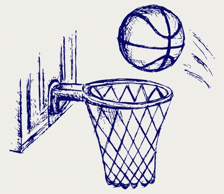 Basketball boardのイラスト素材