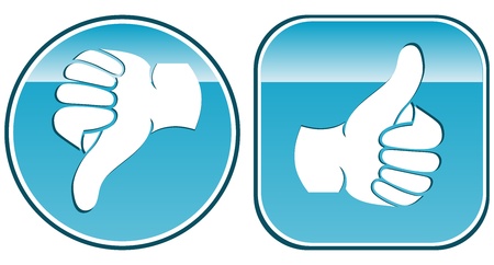 Thumb Up  Setのイラスト素材