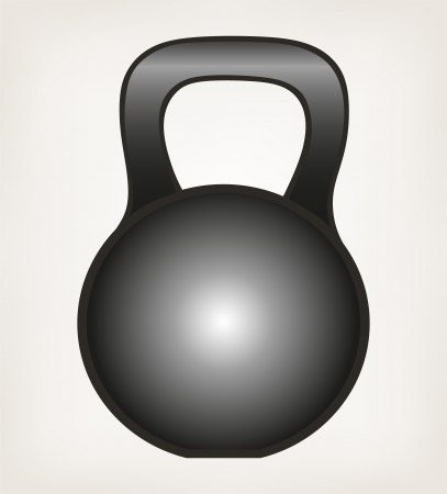 Dumbbell weight. Style vectorのイラスト素材