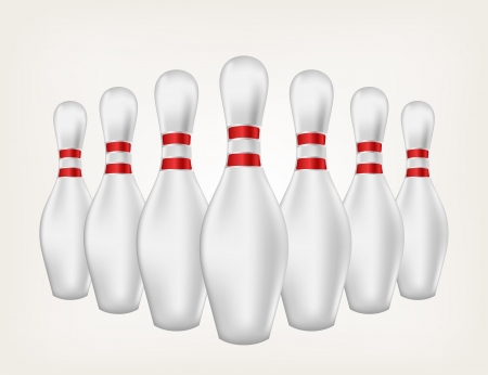 Bowling. Style vectorのイラスト素材