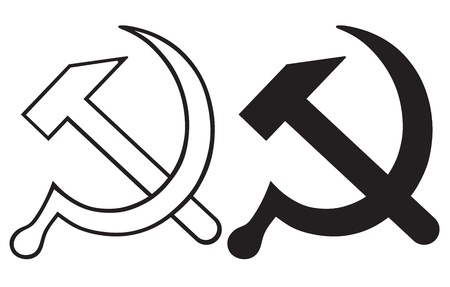 Sign of the hammer and sickleのイラスト素材