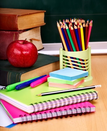 School supplies. Writing utensils.の写真素材
