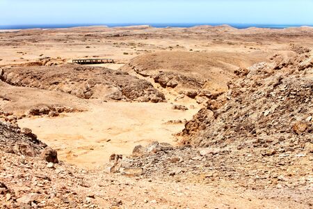 Landscape of wildness desert .Famous place.の写真素材