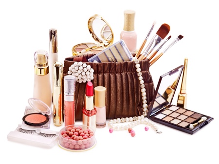 Decorative cosmetics for makeup. Close up.の写真素材