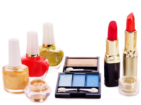 Decorative cosmetics. Isolated.の写真素材