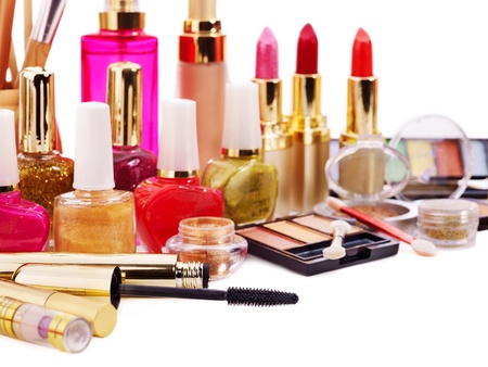 Decorative cosmetics. Isolated.の写真素材
