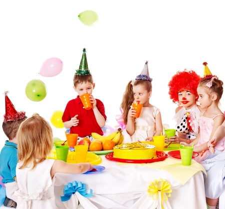 Child happy birthday party .の写真素材