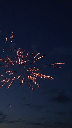 Fireworks in the night sky. Fireworks in the night sky.の写真素材