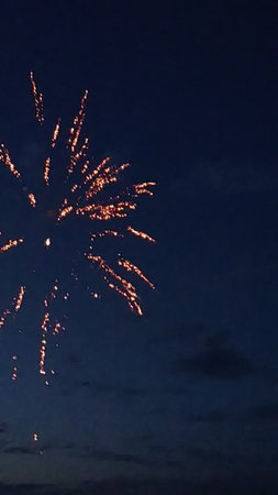 fireworks in the night sky, beautiful fireworks in the night skyの写真素材