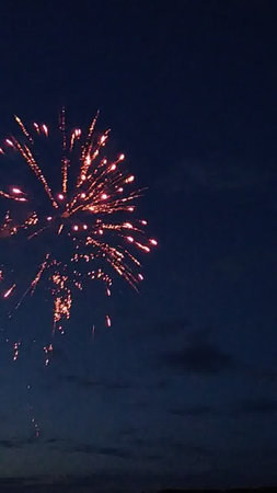 fireworks in the night sky, beautiful fireworks in the night skyの写真素材