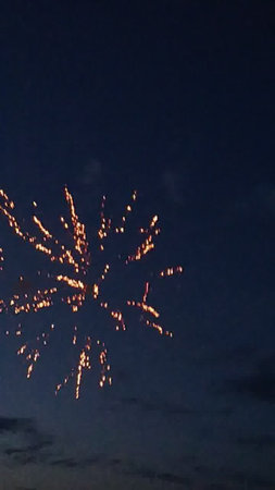 fireworks in the night sky, photo as a background, digital imageの写真素材