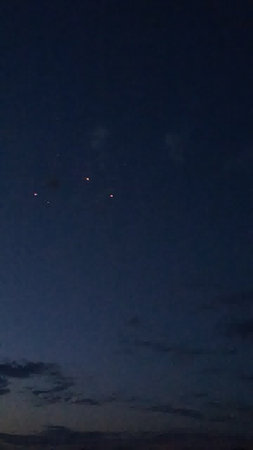 Fireworks in the night sky. The firecracker in the night sky.の写真素材