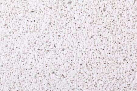 Surface of white pumice - closeup.