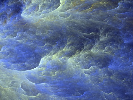 Digital paint from fractal canvas backgroundの写真素材