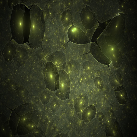 Abstract shapes made of fractal textures.の写真素材