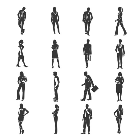 business people setのイラスト素材