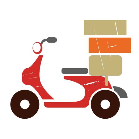 delivery shippingのイラスト素材