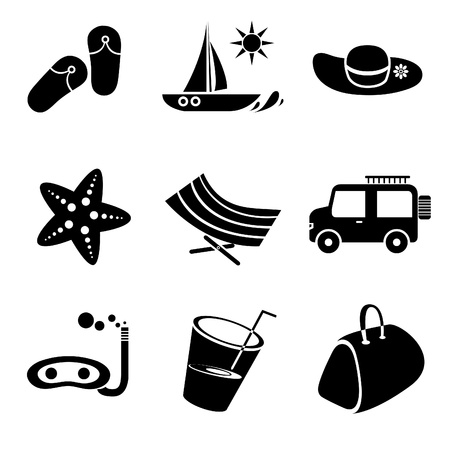 holiday setのイラスト素材