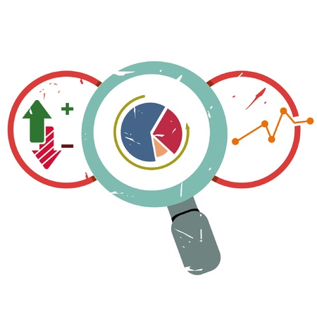 business analysis conceptのイラスト素材