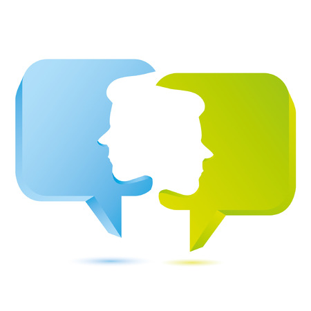 speech talkのイラスト素材
