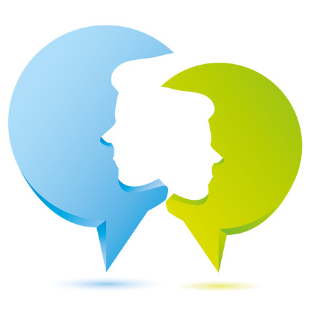 speech talkのイラスト素材