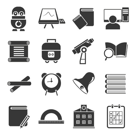 education icon setのイラスト素材