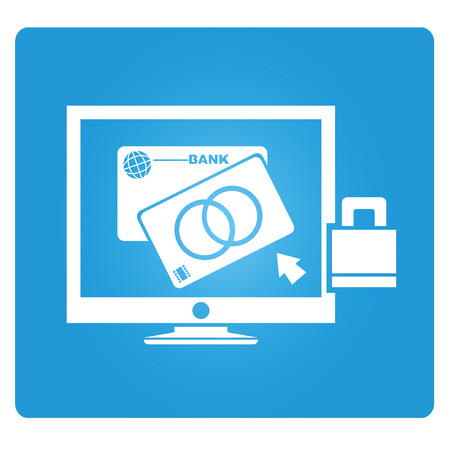 banking online, banking serviceのイラスト素材