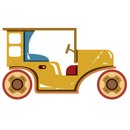 vintage car, classic carのイラスト素材