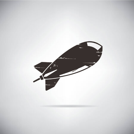 retro bombのイラスト素材