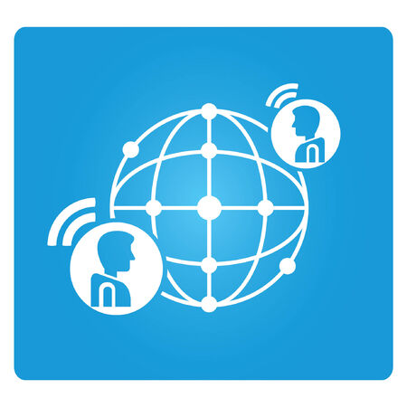 global communicationのイラスト素材