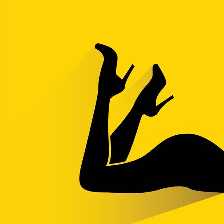 women legsのイラスト素材