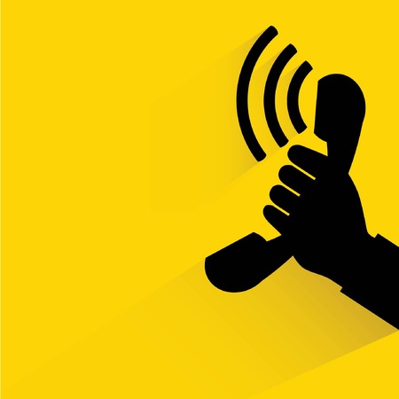 phone ringのイラスト素材