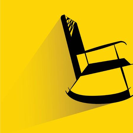 rocking chairのイラスト素材