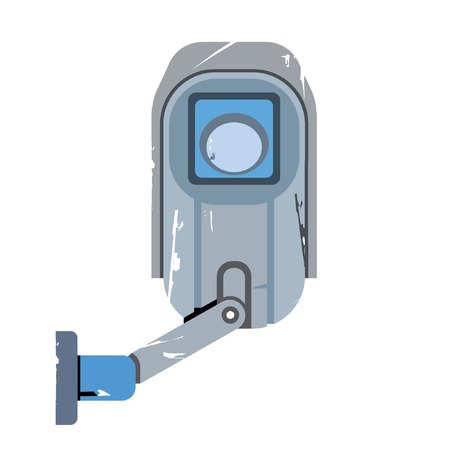 cctvのイラスト素材