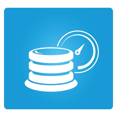 server and speedometerのイラスト素材