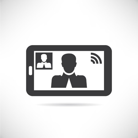 video callのイラスト素材